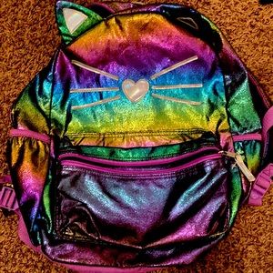 Rainbow kitty bag